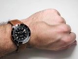 Breitling Superocean Heritage '57 Black Dial Brown Leather Strap Watch for Men - U10370121B1X1