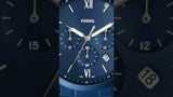 Fossil Neutra Chronograph Blue Dial Blue Steel Strap Watch for Men - FS5826 Buy Now By Fossil