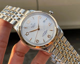 Tudor 1926 Automatic Silver Dial Two Tone Steel Strap Watch for Men - M91651-0001