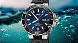 Oris Aquis Date Blue Dial Black Rubber Strap Watch for Men - 0173377304152-0742464EB Buy Now By Oris