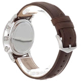 Fossil Neutra Chronograph White Dial Brown Leather Strap Watch for Men - FS5380 Buy Now By Fossil