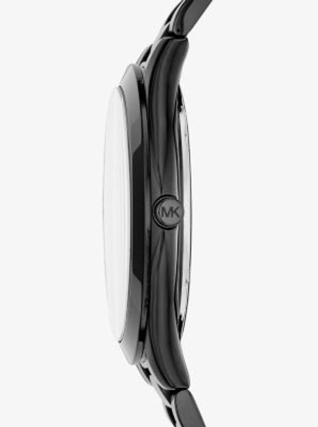 Michael Kors Slim Runway Black Dial Black Steel Strap Watch for Women - MK3589 Buy Now By Michael Kors