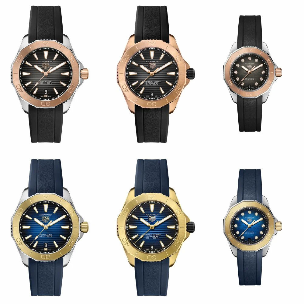 Tag Heuer Aquaracer Professional 200 Automatic Blue Dial Blue Rubber Strap Watch for Men - WBP2150.FT6210 Buy Now By Tag Heuer