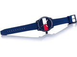 Tommy Hilfiger Denim Quartz Blue Dial Blue Rubber Strap Watch for Men - 1791322 Buy Now By Tommy Hilfiger