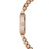 Guess Gala Diamonds Silver Dial Gold Steel Strap Watch for Women - GW0401L3 Buy Now By Guess