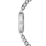 Guess Gala Diamonds Silver Dial Silver Steel Strap Watch for Women - GW0401L1 Buy Now By Guess