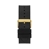 Guess Navigator Chronograph Black Dial Black Rubber Strap Watch for Men - GW0264G3 Buy Now By Guess