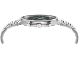Salvatore Ferragamo Sapphire Chrono Green Dial Silver Steel Strap Watch for Men - SFME00421 Buy Now By Salvatore Ferragamo