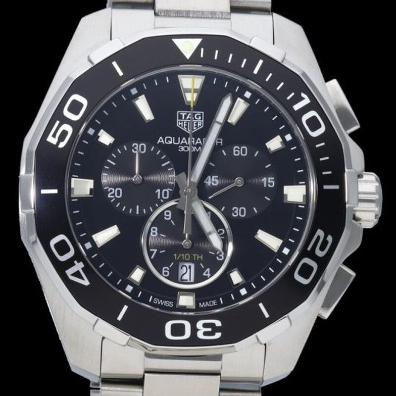Tag Heuer Aquaracer Black Dial Watch for Men - CAY111A.BA0927 Buy Now By Tag Heuer