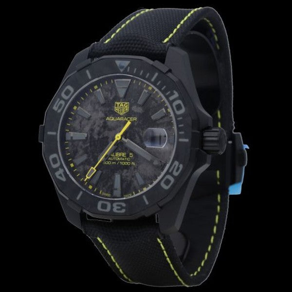 Tag Heuer Aquaracer Carbon Dial Watch for Men - WBD218B.FC6446 Buy Now By Tag Heuer