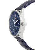 Breitling Navitimer Automatic 35 Blue Dial Blue Leather Strap Watch for Men - A17395161C1P1 Buy Now By Breitling