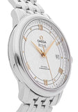 Omega De Ville Prestige Co Axial Silver Dial Silver Steel Strap Watch for Men - 424.10.40.20.02.004 Buy Now By Omega