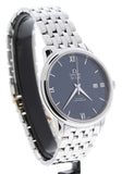 Omega De Ville Prestige Co-Axial Orbis Blue Dial Silver Steel Strap Watch for Men - 424.10.40.20.03.001 Buy Now By Omega