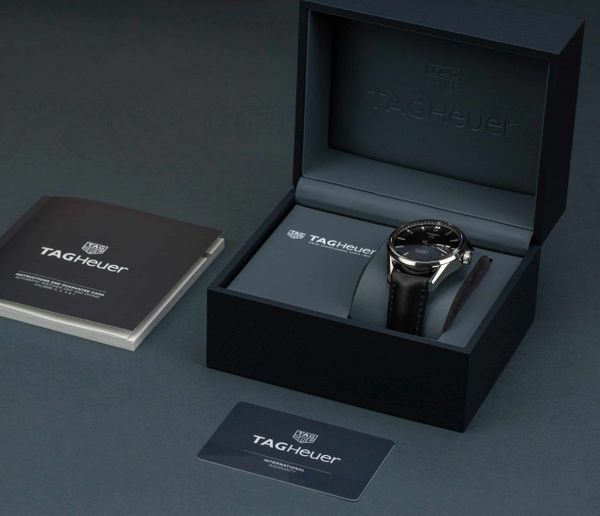 Tag Heuer Carrera Black Dial Watch for Men - WAR201A.FC6266