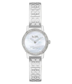 Coach Madison White Dial Silver Steel Strap Watch for Women - 14502201 Buy Now By Coach