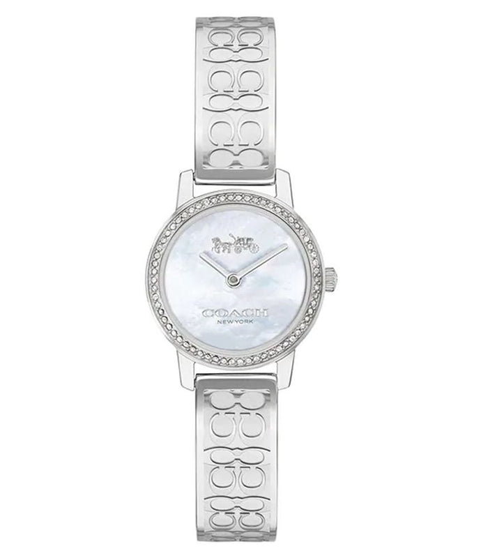 Coach Madison White Dial Silver Steel Strap Watch for Women - 14502201 Buy Now By Coach