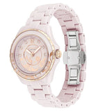 Coach Preston Pink Dial Pink Steel Strap Watch for Women - 14503465 Buy Now By Coach