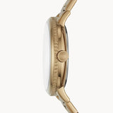 Fossil Jacqueline Rose Gold Dial Rose Gold Steel Strap Watch for Women - ES3667 Buy Now By Fossil