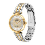 Coach Park Silver Dial Two Tone Steel Strap Watch for Women - 14503645 Buy Now By Coach