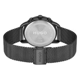 Hugo Boss Oxygen Black Dial Black Mesh Bracelet Watch for Men - 1513636 Buy Now By Hugo Boss