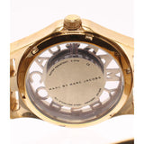 Marc Jacobs Henry Skeleton Gold Dial Gold Steel Strap Watch for Women - MBM3263 Buy Now By Marc Jacobs