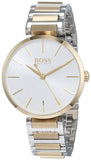 Hugo Boss Allusion Quartz Silver Dial Two Tone Steel Strap Watch For Women - 1502417 Buy Now By Hugo Boss