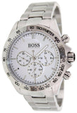 Hugo Boss Ikon Chronograph White Dial Silver Steel Strap Watch for Men - 1512962 Buy Now By Hugo Boss