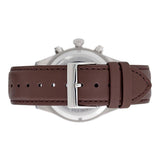 Hugo Boss Grand Prix Grey Dial Brown Leather Strap Watch for Men - 1513476 Buy Now By Hugo Boss