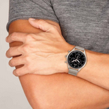 Hugo Boss Companion Chronograph Black Dial Rose Gold Steel Strap Watch For Men - 1513548 Buy Now By Hugo Boss