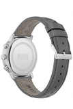Hugo Boss Attitude Grey Dial Grey Leather Strap Watch for Men - 1513658 Buy Now By Hugo Boss