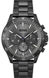 Hugo Boss Troper Chronograph Grey Dial Grey Steel Strap Watch For Men - 1514058 Buy Now By Hugo Boss