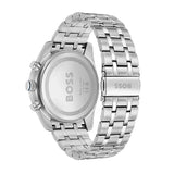 Hugo Boss Skytraveller Chronograph Blue Dial Silver Steel Strap Watch for Men - 1514216 Authentic Buy Shop Now