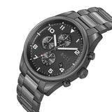 Hugo Boss View Chronograph Grey Dial Grey Steel Strap Watch For Men - 1513991 Buy Now By Hugo Boss