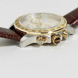 Hugo Boss Ikon White Dial Brown Leather Strap Watch for Men - 1513174 Buy Now By Hugo Boss