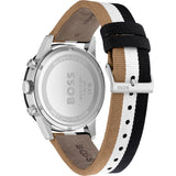 Hugo Boss Allure Chronograph Black Dial Multicolor Nylon Strap Watch for Men - 1513963 Buy Now By Hugo Boss