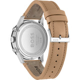 Hugo Boss Allure Black Dial Brown Leather Strap Watch for Men - 1513964 Buy Now By Hugo Boss