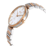 Hugo Boss Allusion Quartz Silver Dial Two Tone Steel Strap Watch For Women - 1502417 Buy Now By Hugo Boss