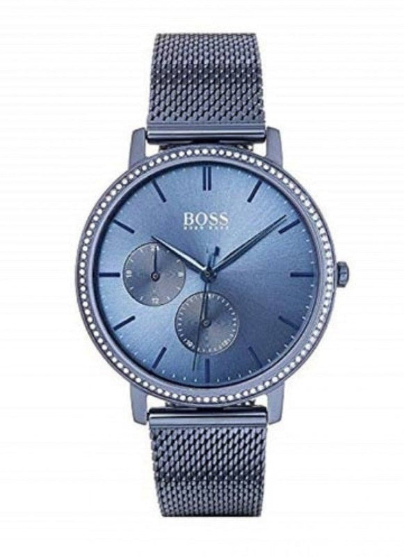 Hugo Boss Infinity Blue Dial Blue Mesh Bracelet Watch for Women - 1502518 Buy Now By Hugo Boss