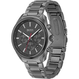 Hugo Boss Distinct Grey Dial Gren Steel Strap Watch for Men - 1513858 Buy Now By Hugo Boss
