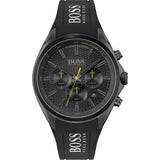 Hugo Boss Distinct Black Dial Black Silicone Strap Watch for Men - 1513859 Buy Now By Hugo Boss