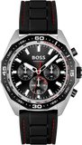 Hugo Boss Energy Chronograph Black Dial Black Silicon Strap Watch For Men - 1513969 Buy Now By Hugo Boss
