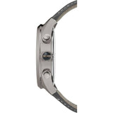 Hugo Boss Grand Prix White Dial Grey Leather Strap Watch for Men - 1513633 Buy Now By Hugo Boss