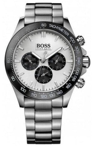 Hugo Boss Ikon White Dial Silver Steel Strap Watch for Men - 1512964 Buy Now By Hugo Boss