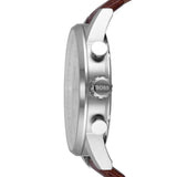 Hugo Boss Navigator White Dial Brown Leather Strap Watch for Men - 1513495 Buy Now By Hugo Boss