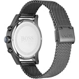 Hugo Boss Jet Blue Dial Gunmetal Mesh Bracelet Watch for Men - 1513677 Buy Now By Hugo Boss