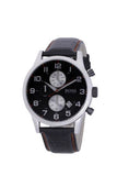 Hugo Boss Aeroliner Black Dial Black Leather Strap Watch for Men - 1512631 Buy Now By Hugo Boss