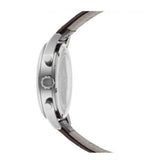 Hugo Boss Aeroliner Chronograph Quartz Grey Dial Brown Leather Strap Watch For Men - HB1512570 Buy Now By Hugo Boss