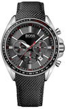 Hugo Boss Driver Black Dial Black Leather Strap Watch for Men -1513087 Buy Now By Hugo Boss