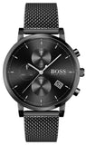 Hugo Boss Integrity Black Dial Black Mesh Bracelet Watch for Men - 1513813 Buy Now By Hugo Boss