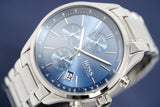 Hugo Boss Grand Prix Blue Dial Silver Steel Strap Watch for Men - 1513478 Buy Now By Hugo Boss